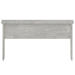 Acheter Maison Chic Tabls basse,Table Console pour salon Gris béton 80x50,5x41,5 cm Bois d'ingénierie -MN74707