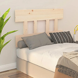 Maison Chic Tête de lit scandinave,Meuble de chambre 93,5x3x81 cm Bois massif de pin -MN25555