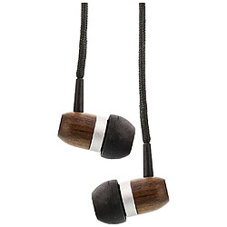 Jeu de direction InLine ""woodin-ear"" en bois véritable bois de noyer