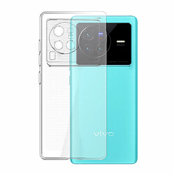 Coque de protection souple transparente pour Vivo X80 Pro 5G taille 6.78" -Visiodirect-