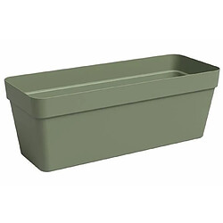 Jardiniere - Plastique - Vert Cendre - Rectangulaire - L49,9 x P20 x H18,1cm - ARTEVASI