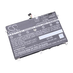 vhbw Batterie compatible avec Lenovo Yoga 2332 ordinateur portable Notebook (4600mAh, 7,4V, Li-polymère)