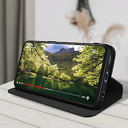 Acheter Avizar Housse Honor X7 Clapet Portefeuille Support Vidéo Noir