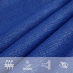 Acheter vidaXL Voile d'ombrage 160 g/m² Bleu 2x3,5 m PEHD