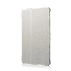 Wewoo Housse Étui Coque en cuir magnétique à rabat horizontal soie Silk Texture pour iPad Pro12,9 pouces 2018avec support rabattable et fonction veille / réveil gris clair