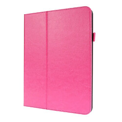 Etui en PU conception à deux volets de texture de cheval fou rose pour votre Apple iPad Air (2020)/iPad Pro 11 pouces (2020)