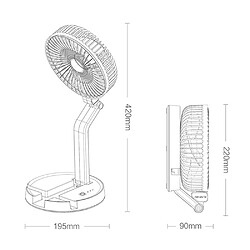 Avis (Vert) Mini Ventilateur de Cou Sans Lame Ventilateurs Portables de Sport Silencieux Rechargeables par USB À La Maison en Plein Air