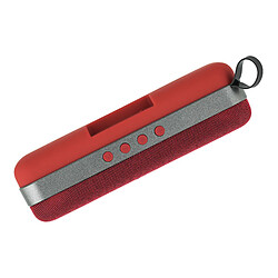 TELLUR Loop Enceinte Bluetooth Portable Stéréo, 10W, Rouge