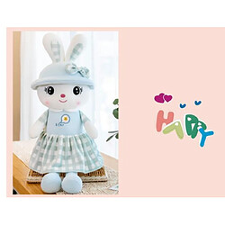 Avis Universal 50cm Lapin Peluche Super Soft Coussin de sommeil Cadeau de Noël Livraison gratuite | Coussin de luxe (bleu)