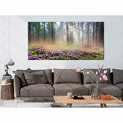 Paris Prix Tableau Imprimé Purple Meadow Wide 35 x 70 cm