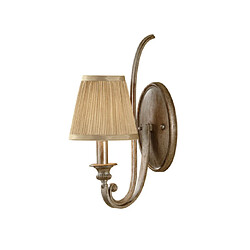 Elstead Lighting Applique murale Abbey Sable d'argent