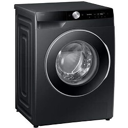 Lave-linge hublot SAMSUNG AI Ecobubble™ WW90DG6U25LB - 9 kg - Induction - L60cm - 1400 trs/min - Connecté - Noir pas cher