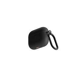 NATIVE UNION Coque pour Airpods Pro 2 Roam en Silicone avec Accrochage Métallique Noir