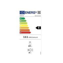 Réfrigérateur 1 porte encastrable à glissière 54cm 289l - BRR29600EWW - SAMSUNG