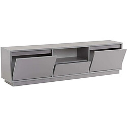 Avis Hanah Home Meuble TV en aggloméré 168x43,5x12,5 cm Vanguard gris.