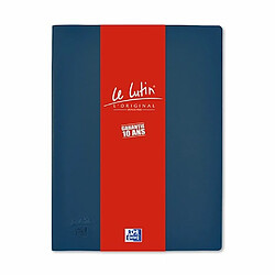 Protège-documents Oxford Le Lutin PVC opaque A4 40 pochettes bleu