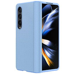 Coque en TPU + PU anti-chute pour votre Samsung Galaxy Z Fold4 5G - bleu