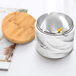 Universal Ceramic Ashtray With Lid Windproof Home Or Outdoor Ashtrays For Cigarettes (black)