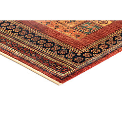 Avis Vidal Tapis de couloir en laine 207x84 brun Kashkuli