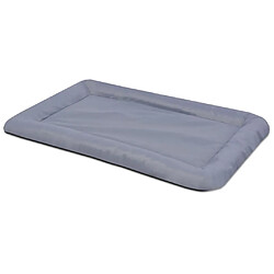 vidaXL Matelas pour chiens Taille L Gris