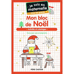 Mon bloc de Noël, chez les grands : activités et coloriages