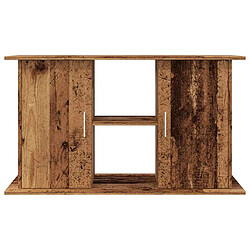 Avis vidaXL Support pour aquarium vieux bois 101x41x58 cm bois d'ingénierie