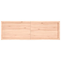 Acheter vidaXL Étagère murale 160x50x(2-6) cm bois de chêne massif non traité