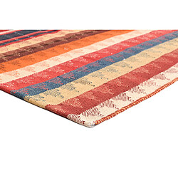 Avis Vidal Tapis de laine 189x137 rouge Jajim