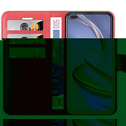 Cadorabo Coque Oppo A92s Etui en Rouge pas cher