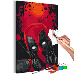 Artgeist Tableau à peindre par soi-même - Deadpool 40x60 cm