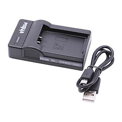 vhbw chargeur Micro USB avec câble pour appareil photo batterie Nikon EN-EL20, EN-EL22, EN-EL24.