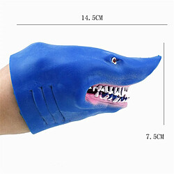 Avis Universal Enfants de plus de 3 ans TPR animaux en plastique requin main marionnette gants jouets cadeaux têtes d'animaux jouets animés modèles cadeaux