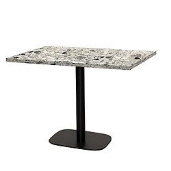 Restootab Table 120x70cm - modèle Round terrazzo cepp