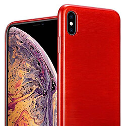 Cadorabo Coque iPhone XS MAX Etui en Rouge pas cher