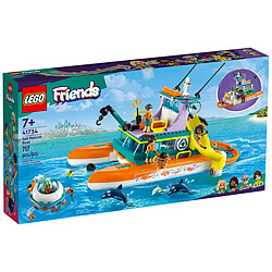 Lego 41734 Le Bateau de Sauvetage en Mer Multicolore pas cher