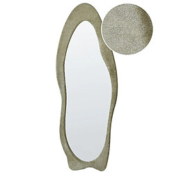 Beliani Miroir REIGNY 160 cm Vert olive