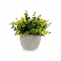 Ibergarden Plante décorative Fleurs Plastique 21 x 20,6 x 21 cm (8 Unités)