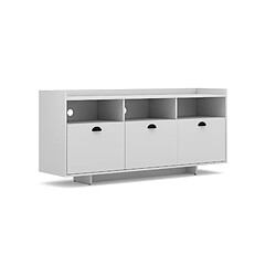 VIVALDI Commode Buffet- CUP - 155 cm - blanc mat