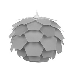 Beliani Lampe suspension gris petit abat-jour SEGRE