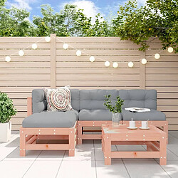 Maison Chic Salon de jardin 5 pcs - Table et chaises d'extérieur - Mobilier/Meubles de jardin Moderne bois massif douglas -MN52145