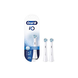 Lot de 2 brossettes pour brosses à dents - ULTIMATECLEANWHITEX2 - BRAUN