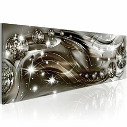 Paris Prix Tableau Imprimé Glow & Waves 40 x 120 cm