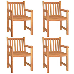 Acheter Salle à dîner de jardin 5 pcs,Table et chaise à manger Bois de teck massif -MN11684