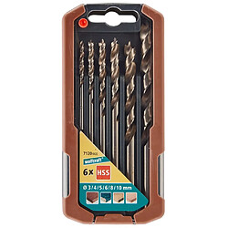 Acheter wolfcraft Jeu de forets à bois 6 pcs Professional 3-10 mm 7120000