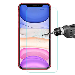 Wewoo Film de verre trempé de Edge incurvé 0.26mm 9H 2.5D pour iPhone 11 / iPhone XR