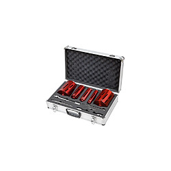 Coffret 5 couronnes diamantées Béton et accessoires - MS5 - OX Spectrum Pro