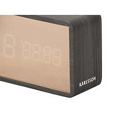 Avis Karlsson Réveil Copper Mirror LED - Noir