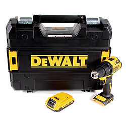 DeWalt DCD708NT Perceuse-visseuse sans fil 18V Li-Ion Brushless + 1x Batterie 2,0Ah + Coffret - sans chargeur