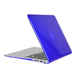 Avis Wewoo Housse Étui bleu foncé pour Macbook Air 13,3 pouces Chapeau-Prince 3 en 1 Crystal Hard Shell de protection en plastique avec clavier de et prise de poussière de port