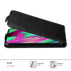 Avis Cadorabo Coque Samsung Galaxy A40 Etui en Noir